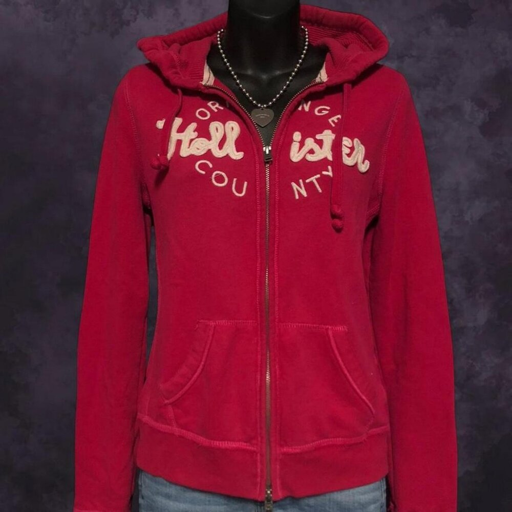 Y2K Hollister Pink Hoodie